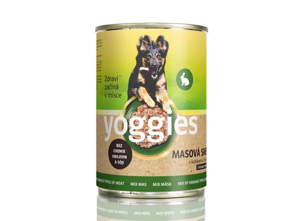 YOGGIES MEŠANICA MESA, ZAJCA IN GRAHA, 800