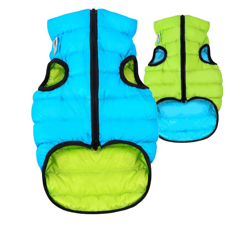 AiryVest jopič za pse S35 - MODRA-ZELENA