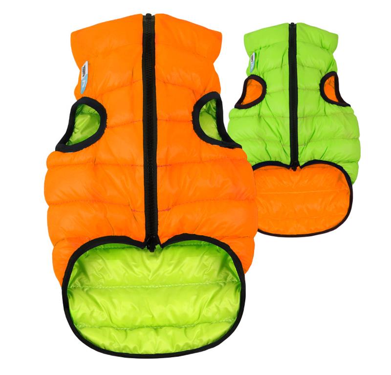 AiryVest jopič za pse M45 - ORANŽNA-ZELENA