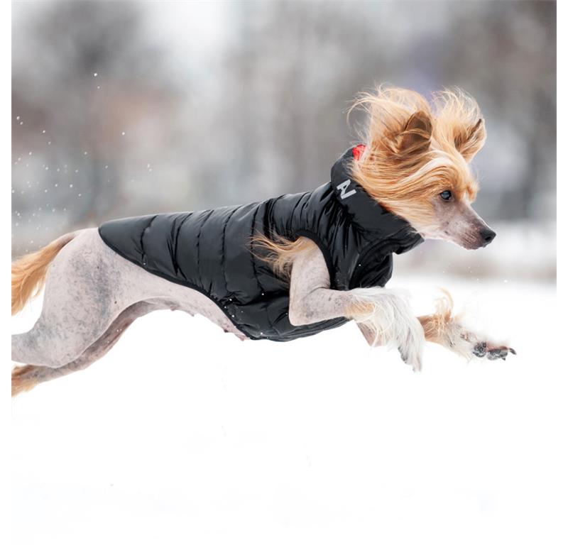 AiryVest jopič za pse S35 - ČRNA-MODRA