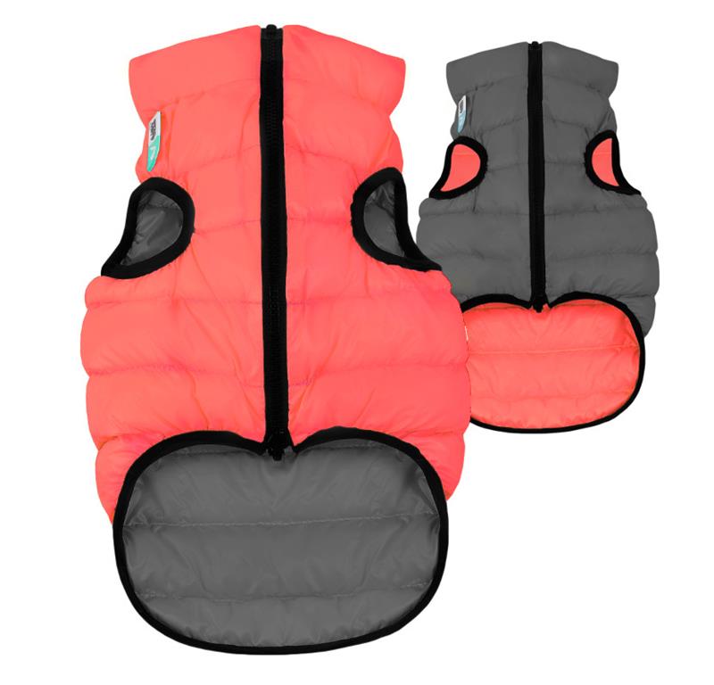 AiryVest jopič za pse S40 - KORALNA-SIVA