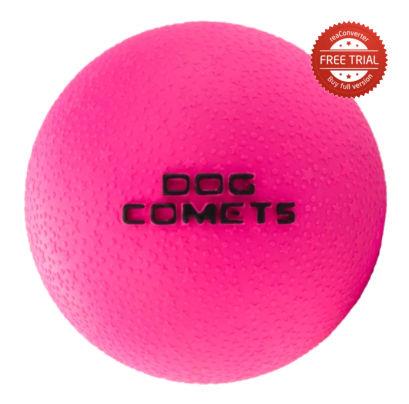 ŽOGA ZA PSA KOMET ROZA M