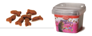 SANAL FISH BITES 75G