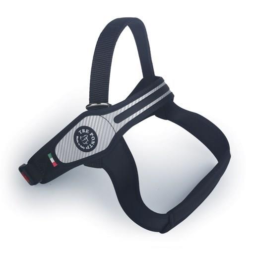 TRE PONTI OPRSNICA ZA VELIKE PSE SIVO-ČRNA ŠT.XL