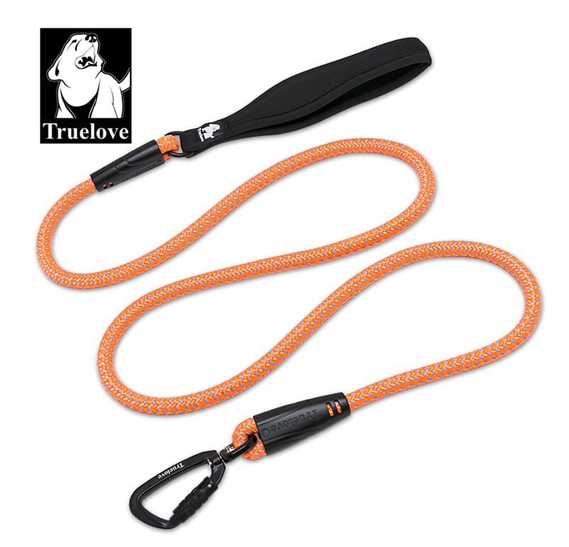 POVODEC TRUELOVE ORANŽEN M 180CM