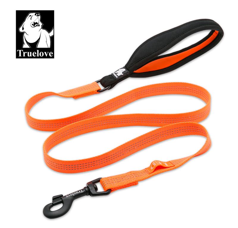 POVODEC TRUELOVE MEHEK ROČAJ ORANŽEN S