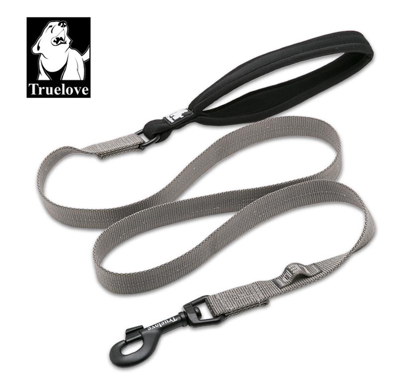 POVODEC TRUELOVE MEHEK ROČAJ SIV M