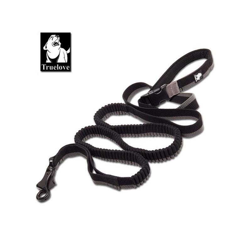 TRUELOVE TEKAŠKI POVODEC ČRNO-SIV M