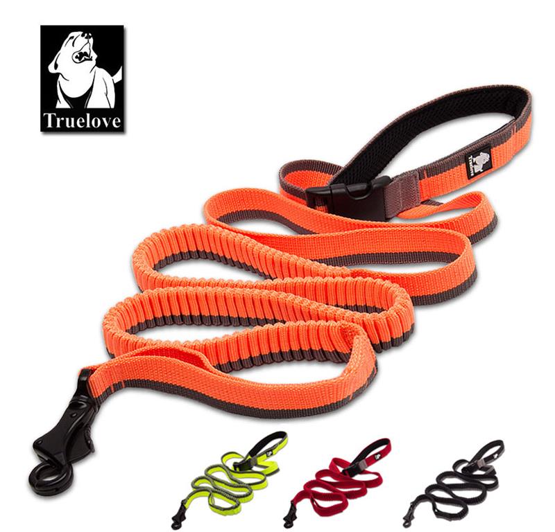 TRUELOVE TEKAŠKI POVODEC ORANŽNO-SIV M