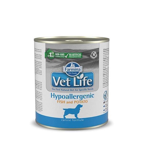 VET LIFE Hypoallergenic RIBA & KROMPIR 300g