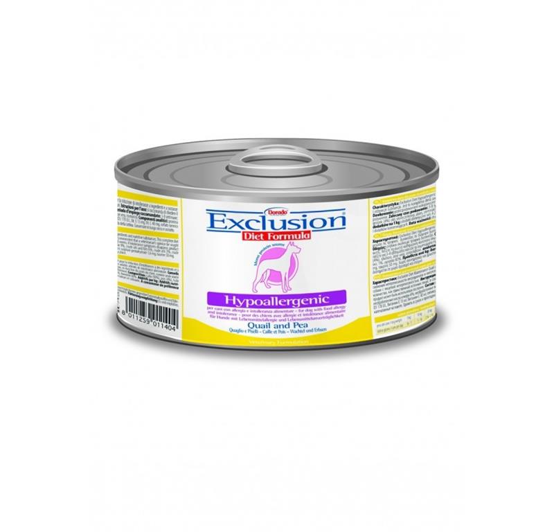 EXCLUSION Diet konzerva PREPELICA 200g