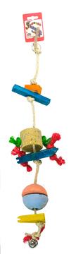 BIRDEEEZ Igrača za ptice - KARNEVAL 55cm