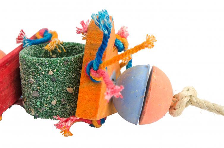 BIRRDEEEZ Igrača za ptice - KARNEVAL 42cm