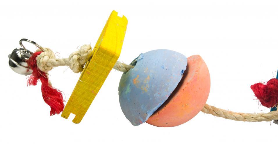 BIRRDEEEZ Igrača za ptice - KARNEVAL 42cm