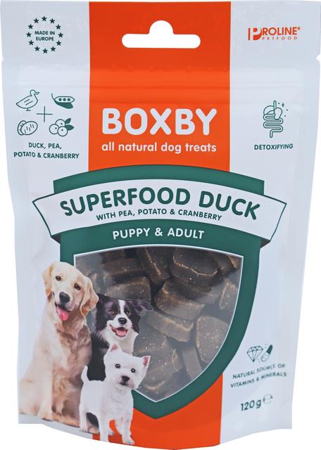 BOXBY SUPERFOOD Z RACO IN ZELENJAVO 120G