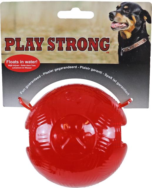 GB ŽOGA PLAY STRONG 10CM RDEČA