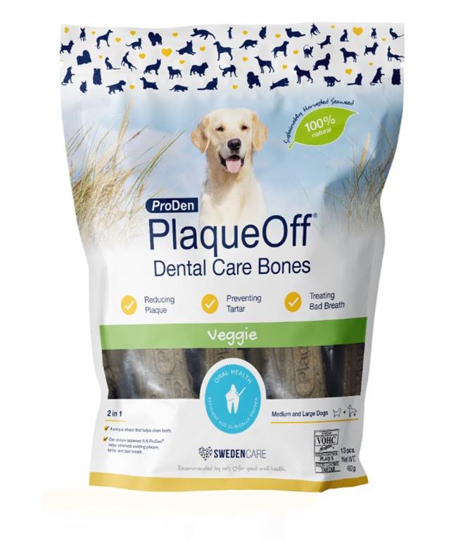 PLAQUEOFF DENTAL CARE VEGGIE 13KOM