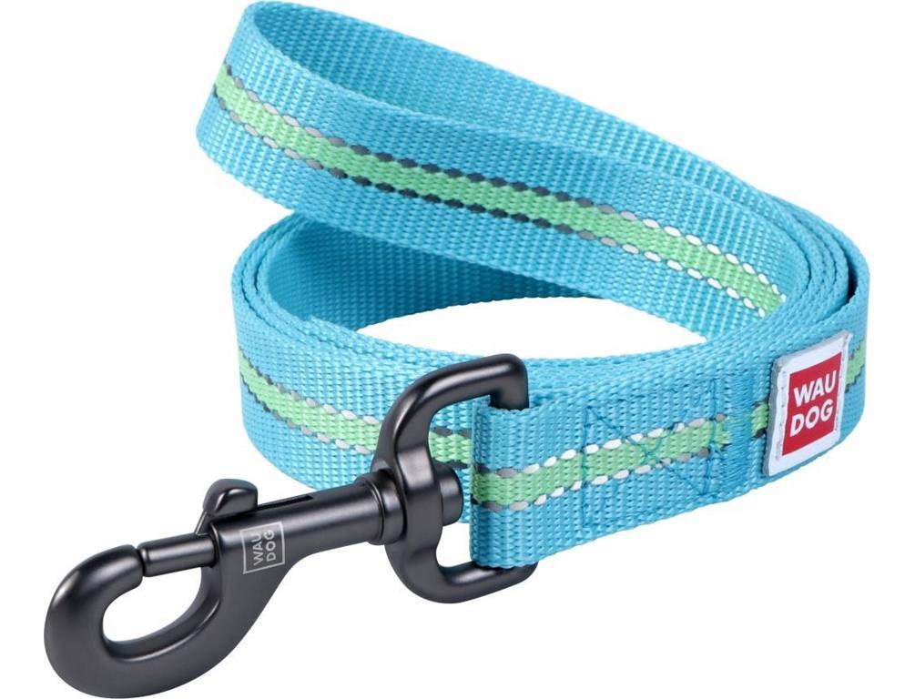 WAU DOG POVODEC MODER 20MM/122CM