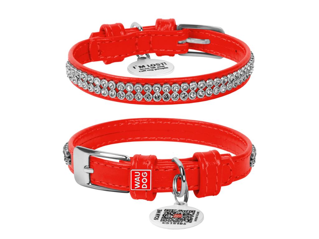 OVRATNICA Z BISERČKI RDEČA 19-25CM