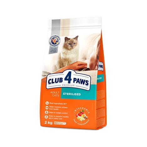 CLUB4PAWS STERILIZIRANE MAČKE 2KG