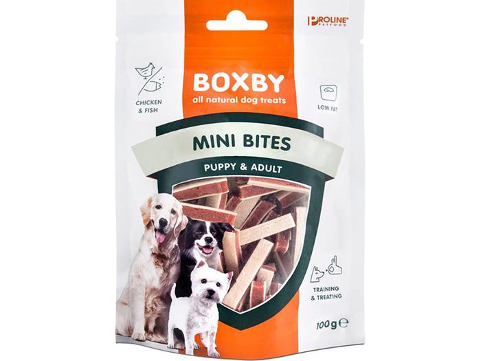 BOXBY MINI BITES 100G