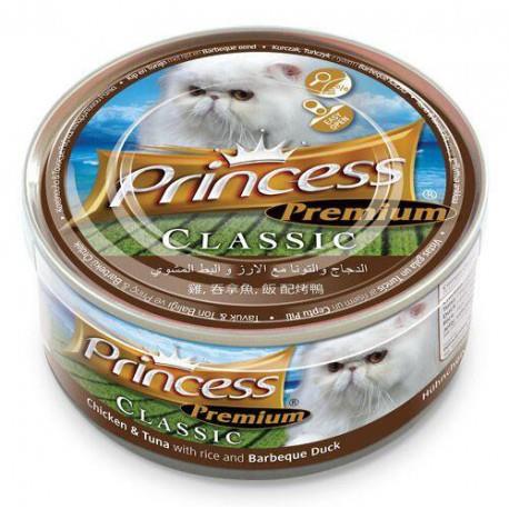 PRINCESS PRE.pišč,tuna z rižem in raco