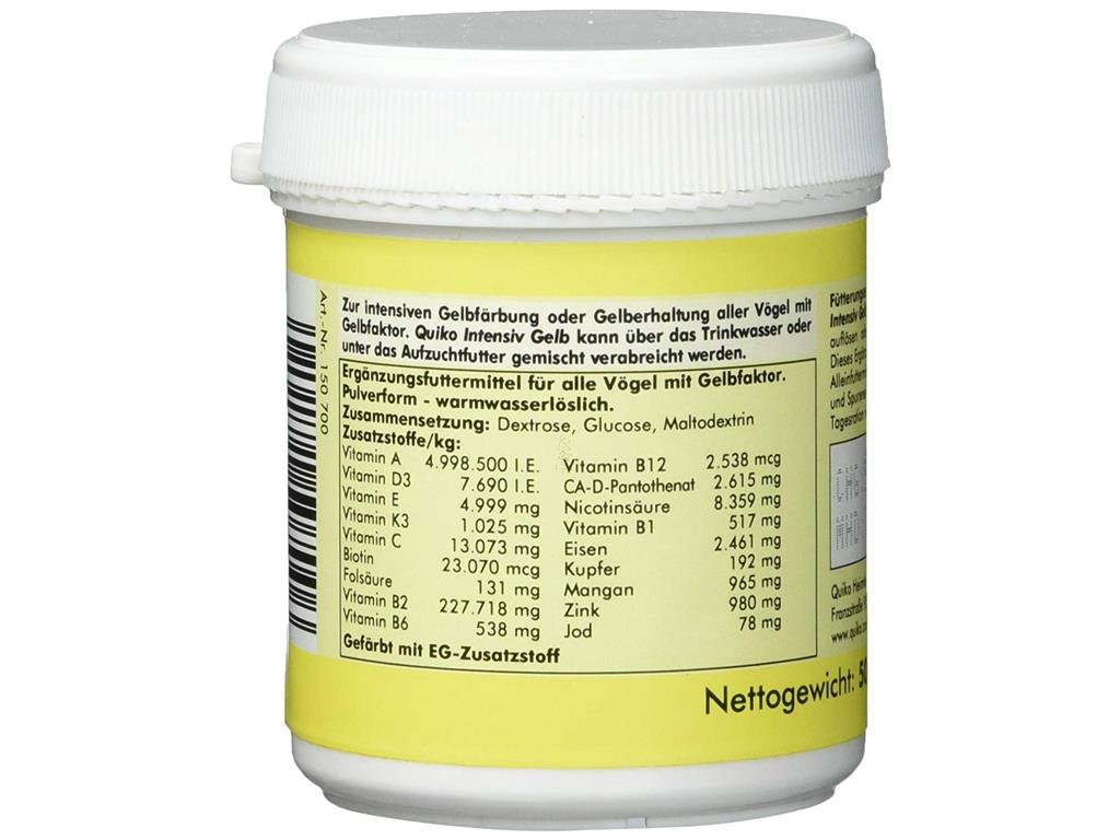 QUIKO INTENZIVE YELLOW 50G