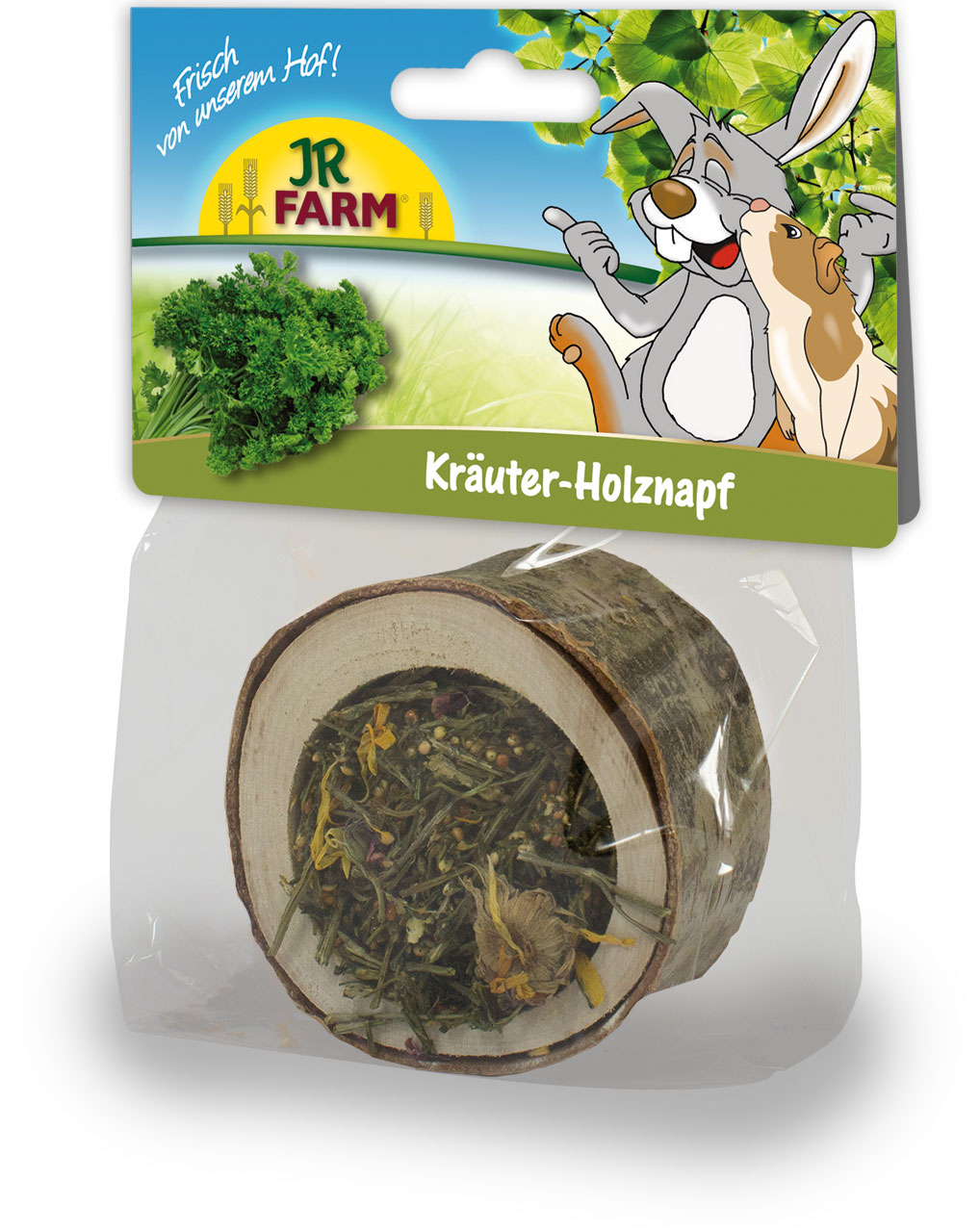 JR FARM ZELIŠČNA LESENA SKLEDA 120G