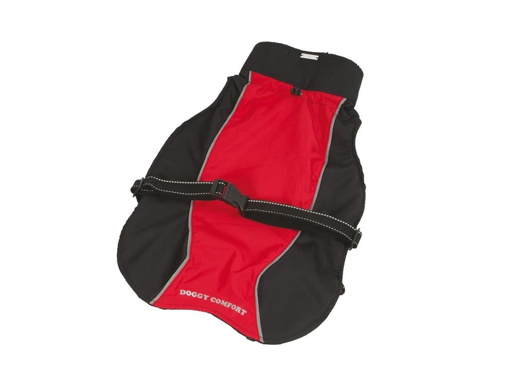 PLAŠČEK DOGGY COMFORT RDEČ 75 XL