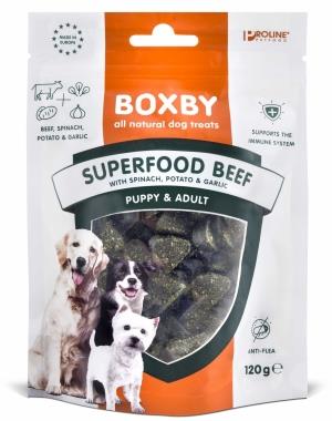 BOXBY SUPERFOOD GOVEDINA, ŠPINAČA & ČESEN