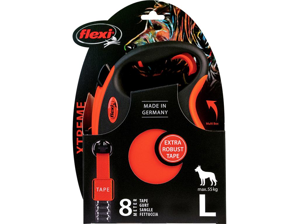 FLEXI XTREME TAPE L ORANGE 8M