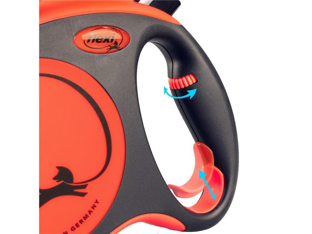 FLEXI XTREME TAPE L ORANGE 8M
