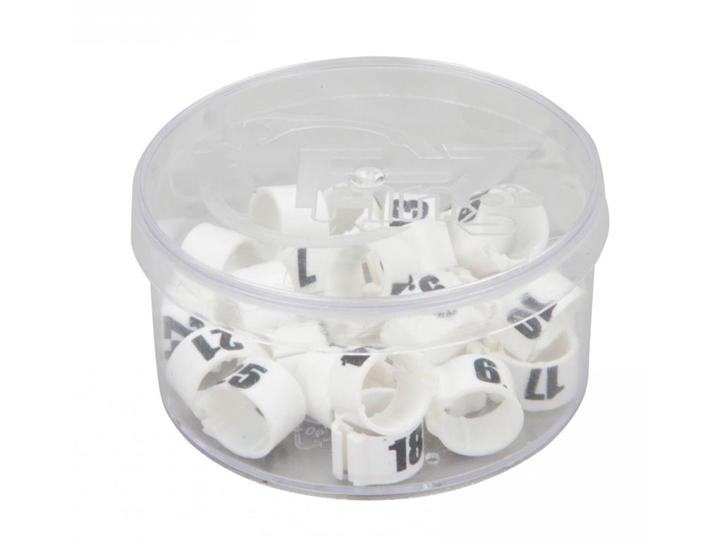 OBROČKI PLASTIČNI ŠTEV. 8MM/25 KOS ZELENI