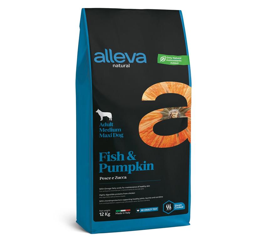 ALLEVA NATURAL ADULT FISH&PUMPKIN 12KG