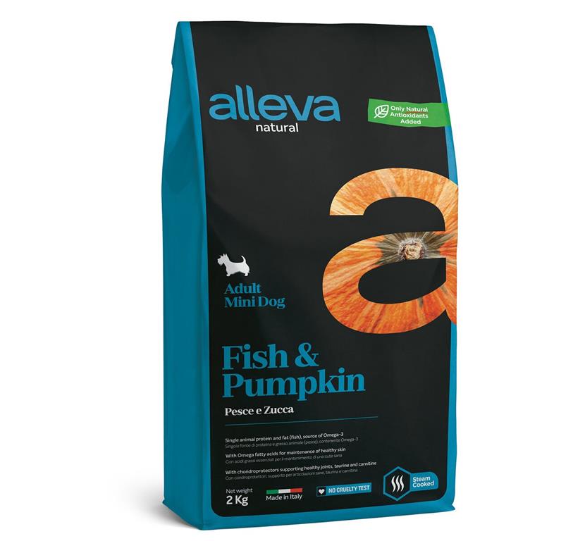 Alleva Natural ADULT mini – RIBA & BUČA