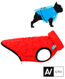 PLAŠČ AIRYVEST UNI RDEČ S38