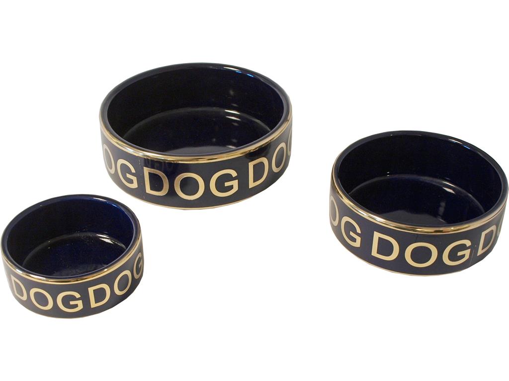 GB POSODA ZA HRANO KERAMIČNA MODRA 11CM