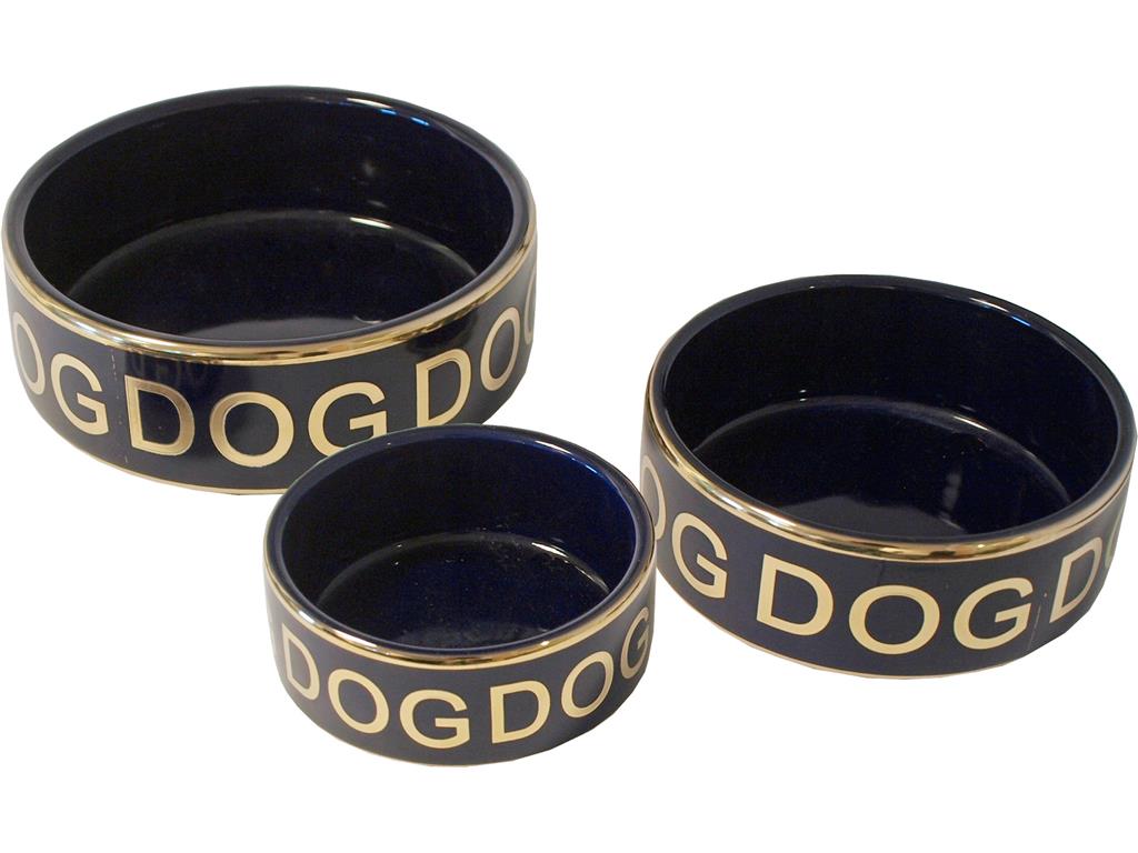 GB POSODA ZA HRANO KERAMIČNA MODRA 11CM