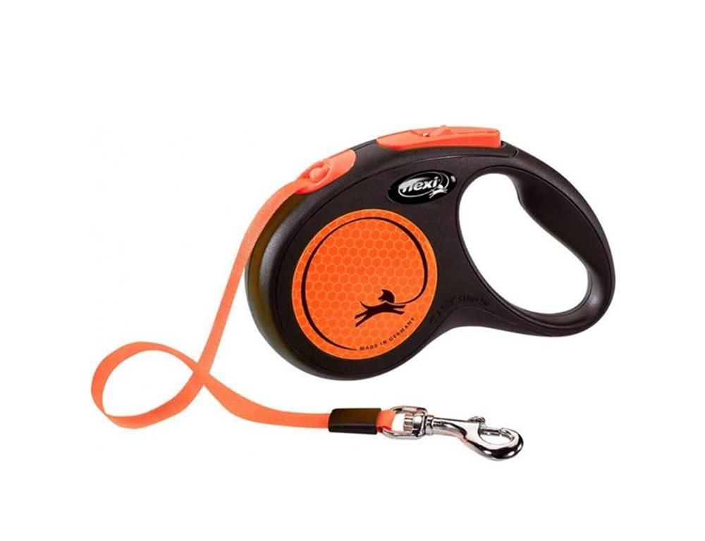 FLEXI NEW NEON ORANŽEN S 5M TRAK