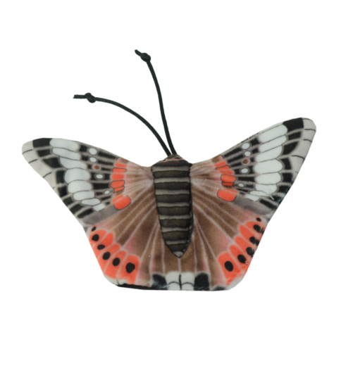 WILD LIFE Igrača za  muce - RDEČI METULJ - ADMIRAL
