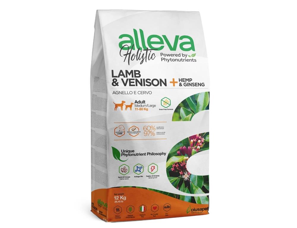 HOLISTIC ADULT LAMB/VEN MEDIUM/MAXI 12KG