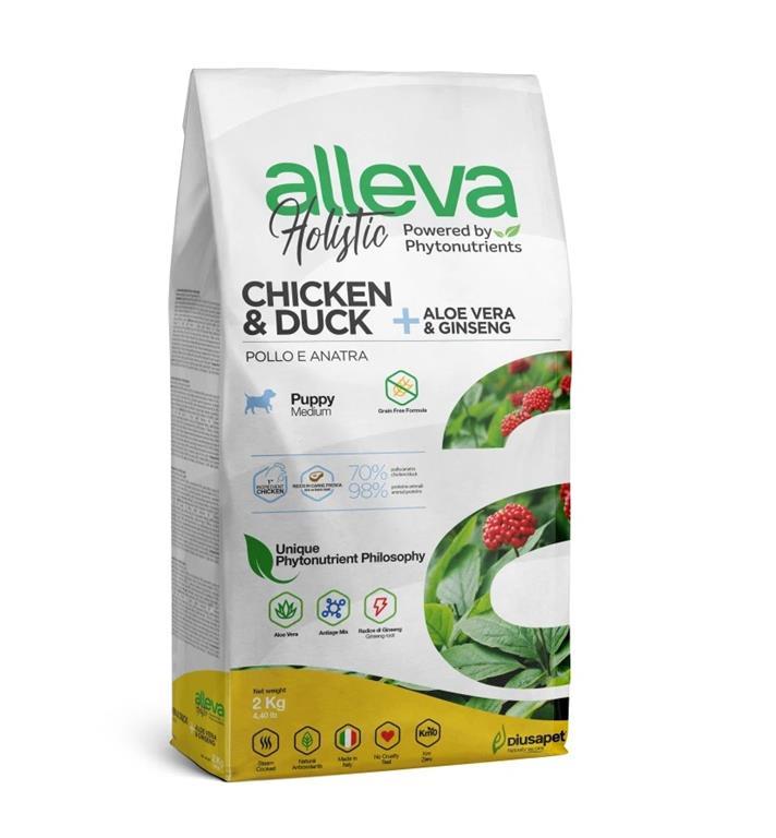 HOLISTIC PUPPY CHICKEN&DUCK MEDIUM 2KG