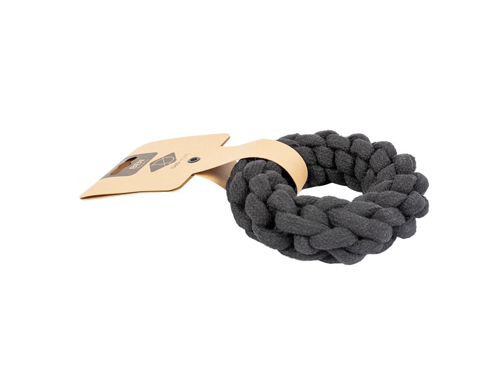 Pleten obroč BEN - črn