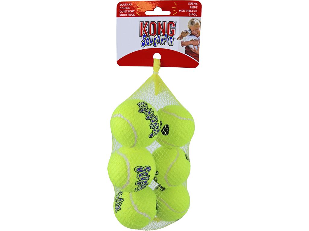 KONG Squeakair ŽOGE MEDIUM 6KOS