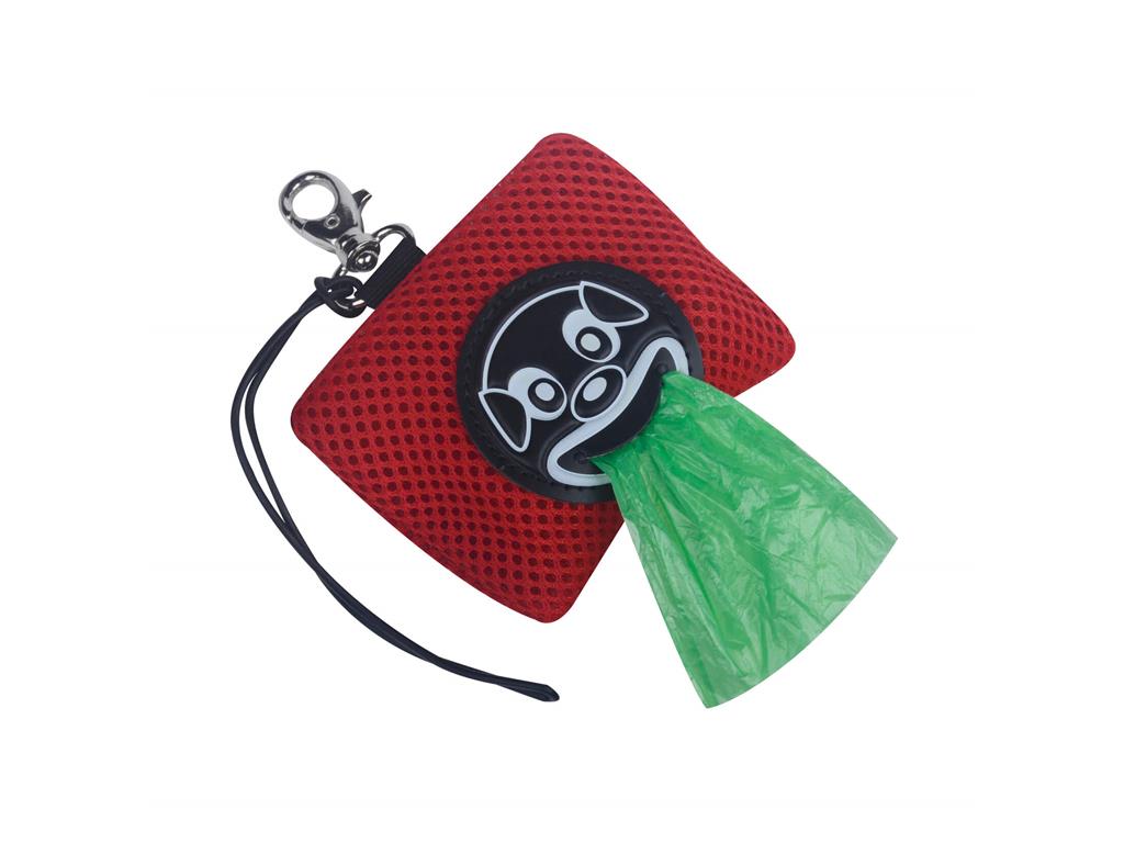 TRE PONTI TORBICA ZA VREČKE RDEČA