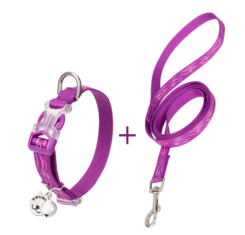 TRUELOVE OVR.+POVODEC ZA MUCE PURPLE