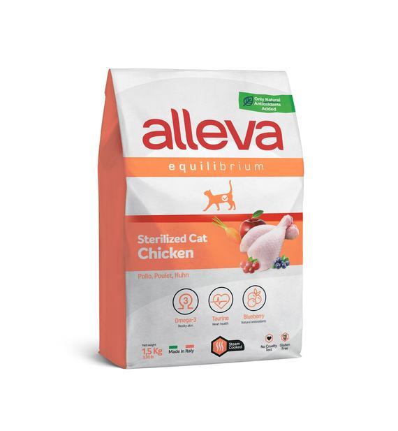ALLEVA EQUI.CAT ADULT CHICKEN STERI.400G