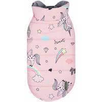 RECORD PLAŠČ UNICORNO ROZA S 35