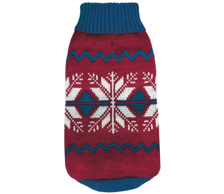 RECORD PULOVER LET IT SNOW MODER XXS25