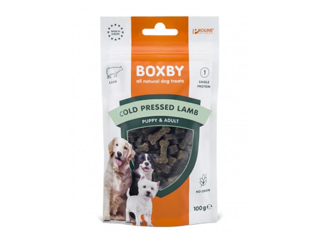 BOXBY COLD PRESSED LAMB 100G